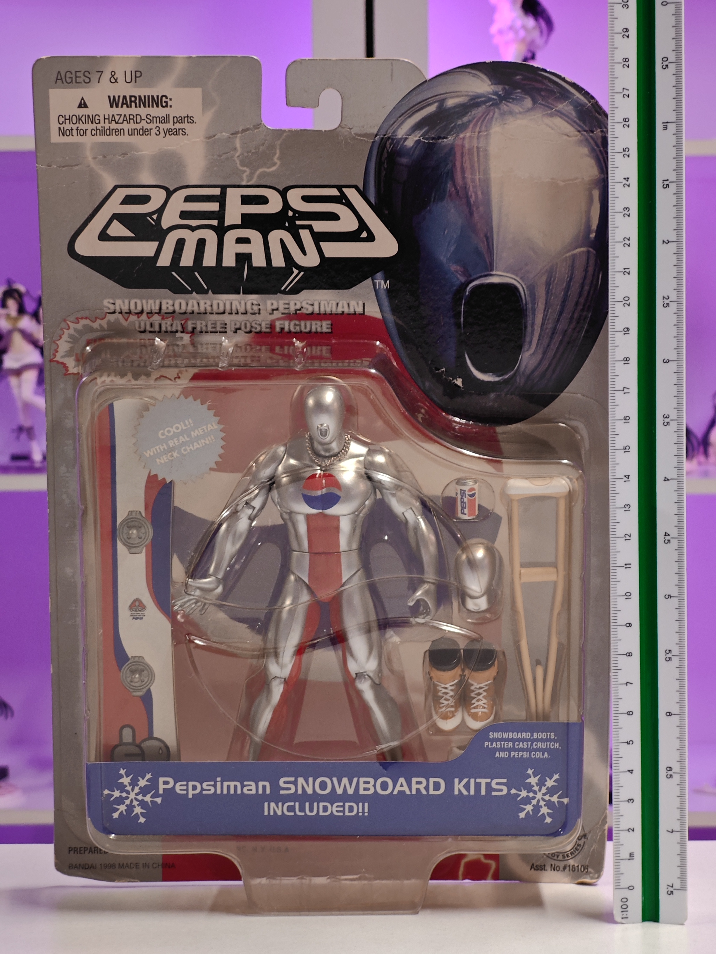 Bandai - Ultra Free Pose Figure - Pepsiman