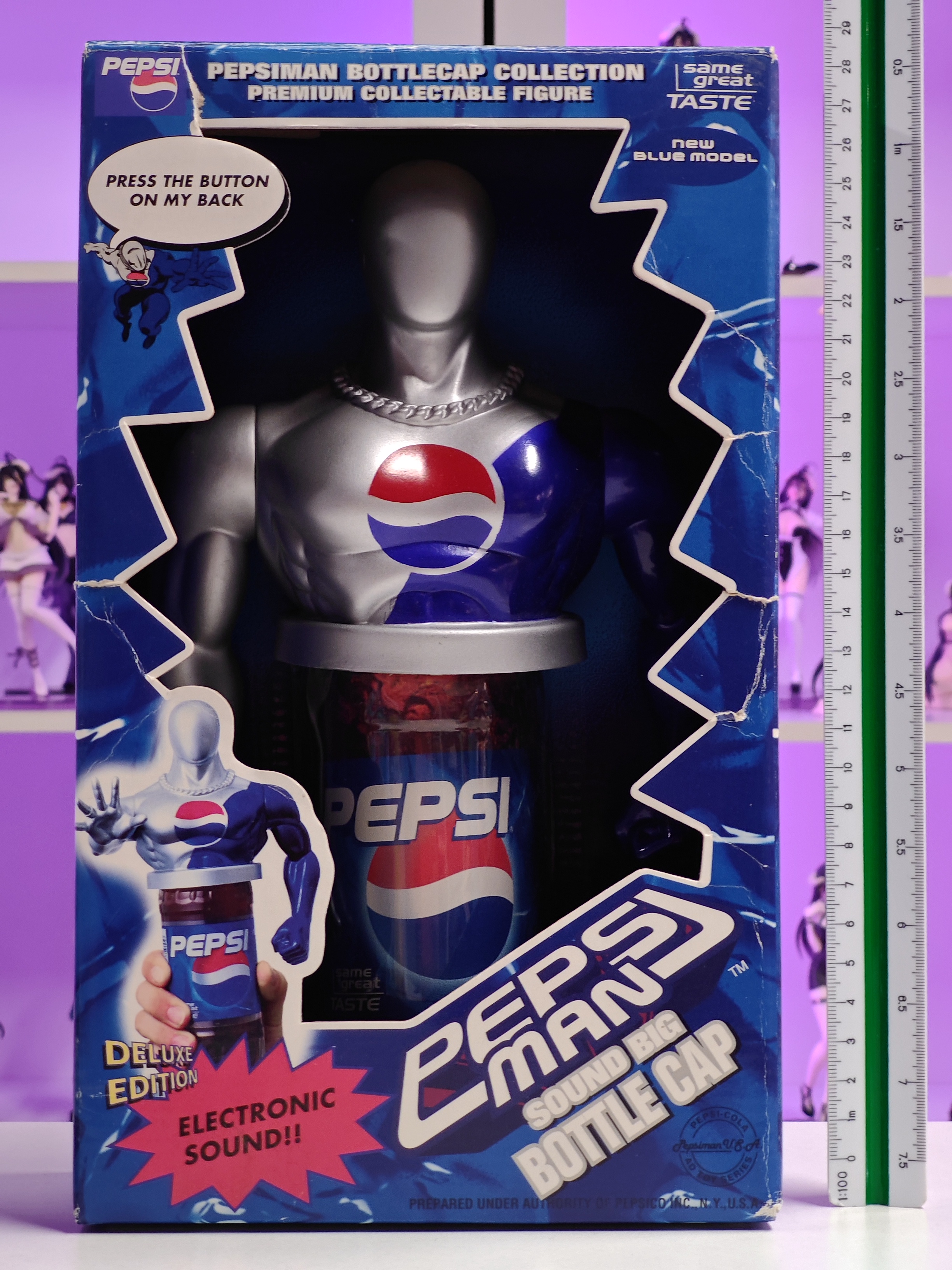 Takara Tomy - Sound Big Bottle Cap - Pepsiman